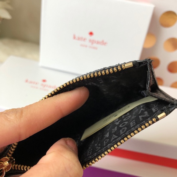 🌹Kate Spade Glittery Credit Card  Coin purse 🌹 - Picture 5 of 5